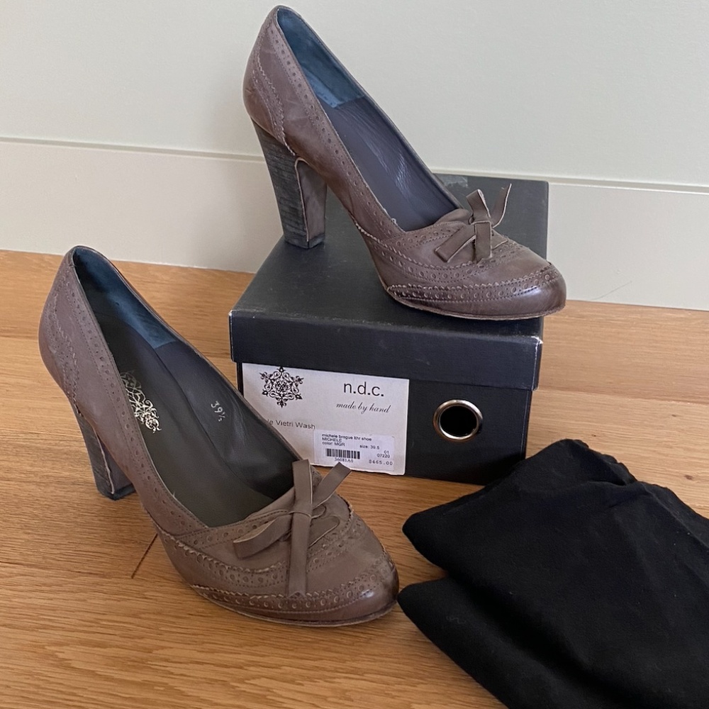 n.d.c. made by hand heels (size 39.5)